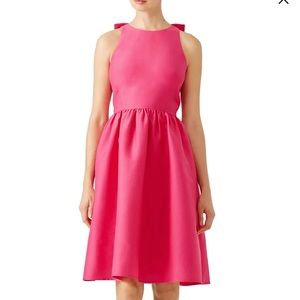 Kate Spade Bow Back Dress - bright red
